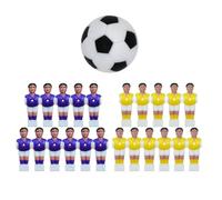 Players for the Table Table for Men, Doll, Figurines, | Replacement Resin Table Football Table for Home, Travel, School and Dormitory