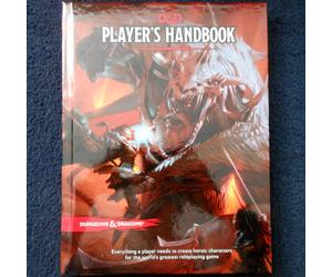 Player's Handbook 5th Edition Advanced Dungeons & Dragons Core Rulebook D&D WotC