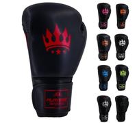 Playerz Element Adult Boxing Gloves - Premium, High-Performance Training Gloves for Boxing, Muay Thai, and Kickboxing - Superior Comfort and Protection for Men and Women
