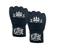 Playerz Gel Hand Wraps - Neoprene Material, 10mm Gel Padded Knuckle, Dual Functionality, Secure Wrap-Around Closure, Mesh Ventilation - Superior Protection for Boxing and MMA
