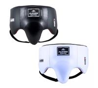 Playerz SparTech Boxing Groin Guard White - Superior Abdominal Protection for Pro and Amateur Boxers - Durable Vegan Microfibre Materials, Shock Absorbing Foams, Comfort Fit - XL