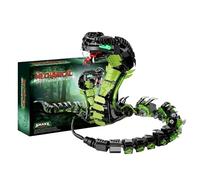 PlayExquizen Technik Snake Building Blocks Set, Mechanical Cobra Creator Animals Building Model Kit, Educational STEM Model Toys, Decor for Home Office, Festival Gifts for Teens and Adults, 689 PCS