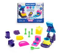 Learning Resources Playfoam Magic Sand Reveal, Sensory Toys for Kids Ages 3+, 3lbs (over 1.3kg) of Play Sand, 4 Colours, 11 Tools, Never Dries Out, Create Slice and Reveal Your Designs