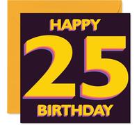 Playful 25th Birthday Card, Big 25 Energy