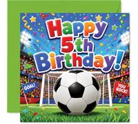 Playful 5th Birthday Card, Kick-start Their Big Day