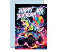 Playful 7th Birthday Card, Epic Birthday Fun