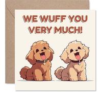 Playful Birthday Card, A Paws-itively Adorable Pair
