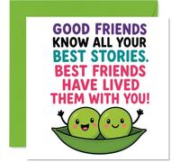 Playful Birthday Card, Celebrates Lifelong Mates