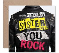 Playful Birthday Card for Sister in Law, Turn Up the Volume