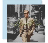 Playful Birthday Card for Step Brother, Slick Style for the Smooth Operator