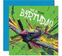 Playful Birthday Card, Take off into Birthday Fun