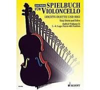 Playful book for violoncello Vol. 2 1 or 2 cellos Elma Doflein Sc