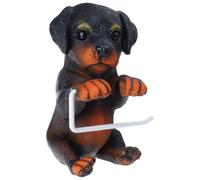 Playful Canine Inspired Tissue Dispenser Sturdy Resin Construction Unique Housewarming Party Dog Shape Tissue Box Organizers