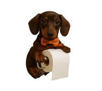 Playful Canine Inspired Tissue Dispenser Sturdy Resin Construction Unique Housewarming Party Dog Shape Tissue Box Organizers