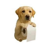 Playful Canine Inspired Tissue Dispenser Sturdy Resin Construction Unique Housewarming Party Dog Shape Tissue Box Organizers