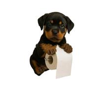 Playful Canine Inspired Tissue Dispenser Sturdy Resin Construction Unique Housewarming Party Dog Shape Tissue Box Organizers