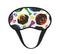Playful Dachshund Face, Full Eye Covers Light Blocking Eye Masks Blackout Sleep Eye Muffs
