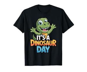Playful Fossil Bold Vintage Giant Great Graphic Fun Dinosaur T-Shirt