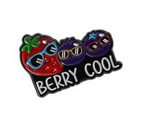 Playful Fruit Shaped Drop Oil Brooches Cartoon Kitten Design Vivid Color Alloy Jewelry Original Gift Ideas Watermelon Cats Lapel Pin, Einheitsgröße, As described
