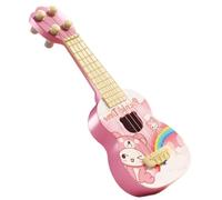 Playful Kids Ukulele With Simulated Wooden Sound Compact Design To Encourage Rhythm Creativity Coordination Musical Toys For Toddler
