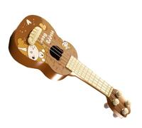 Playful Kids Ukulele with Simulated Wooden Sound Compact Design to Encourage Rhythm Creativity Coordination Cartoon Cartoon