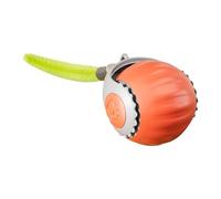 Playful Kitty Orb - Touch-Activated Rolling Device, Responds Cats Touch Fun | Smart Automatic Spining Ball with Flicking Tail, Stress Relief Toy for Indoor Felines Outdoor Pups, Interactive Playtime
