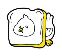 Playful Lapel Pin Cartoon Chick Brooch, Versatile and Bag Decoration, Alloy Clothing Accessories for Casual Outfits, Adorable Animal Badges for Hats, one size, As described