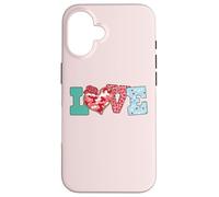 Playful Love Heart Western Romance Illustration Case for iPhone 16