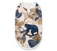Playful Monkeys Pet Shirt Dogs Tank Vest M | Cats Puppy Pets Shirts Summer Costume Lightweight