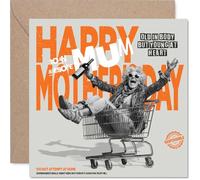Playful Mother's Day Card for Mum, Full of Laughs