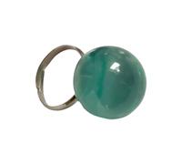Playful Multicolor Crystal Bubble Statement Rings Lightweight Designs Finger Accessories Day to Night Jewelry Dopamine Jewelry Candy Color Transparency Sphere Rings