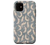 Playful Otter Pattern Cute Sea Animal Lover Whimsical Ocean Case for iPhone 11