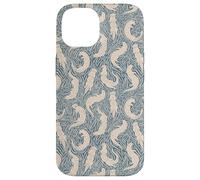 Playful Otter Pattern Cute Sea Animal Lover Whimsical Ocean Case for iPhone 14