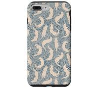 Playful Otter Pattern Cute Sea Animal Lover Whimsical Ocean Case for iPhone 7 Plus/8 Plus
