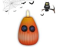 Playful Owl Led Night Light Decor, Cute Pumpkin Owl Shaped Night Light, Halloween Glow Owls Led Nights Lights, for Bedroom, Living Room, Bar, Party (Color-A)