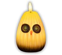 Playful Owl LED Night Light Decor Halloween Enchanted Glow Owls LED Nights Lights, Cute Pumpkin Owls Enchanted Glow Lights, for Bedroom, Living Room, Bar, Party(E)