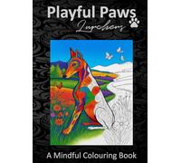 Playful Paws - Lurchers: A Mindful Colouring Book