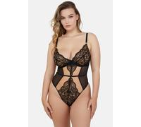 Playful Promises Ariana Black Lace Underwired Body - Black - 36DD