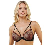 Playful Promises Dakota Balcony Bra - Red - 34D