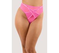 Playful Promises Eddie Neon Pink Crossover Thong - Neon Pink - 14