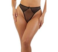 Playful Promises Women's Grace Black 'Thong' | Size: 16 Playful Promises Black 16