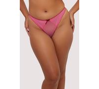 Playful Promises Women's Grace Pink 'Thong' | Size: 14 Playful Promises Pink 14
