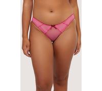Playful Promises Women's Grace Pink'Brazilian Brief' in Pink | Size: 18 Playful Promises Pink 18