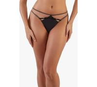 Playful Promises Ramona Black Mesh Thong Black 16