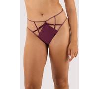Playful Promises Ramona Wine High Waist Brief - Wine - 20