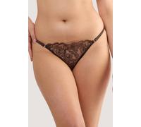 Playful Promises Sierra Brown Embroidery Brief - Brown - 14