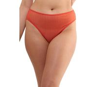 Playful Promises Women's Veronica Red Microstripe Hipster 'Brief' | Size: 16 Playful Promises Red 16