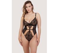 Playful Promises Women's Ariana Black Lace Underwired Body | Size: 32F Playful Promises Black 32F