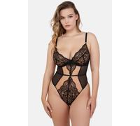 Playful Promises Women's Ariana Black Lace Underwired Body | Size: 36B