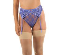 Playful Promises Eva Space Dust Blue Embroidery 'suspender' Blue 16